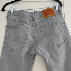 Levi straight jeans grey jeans SZ 27/32, 4, S